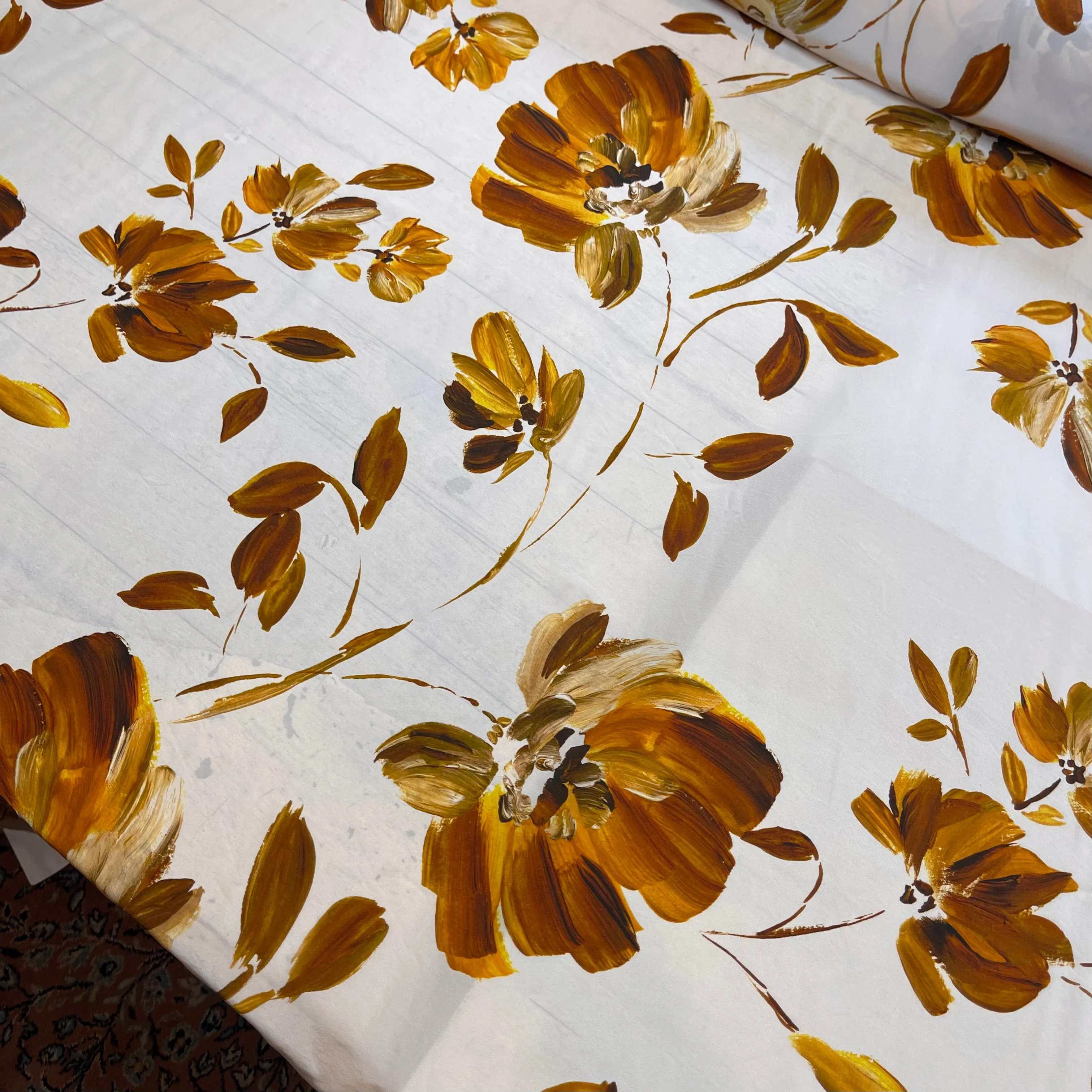 1.5m Marigold Garden Silk Chemouse