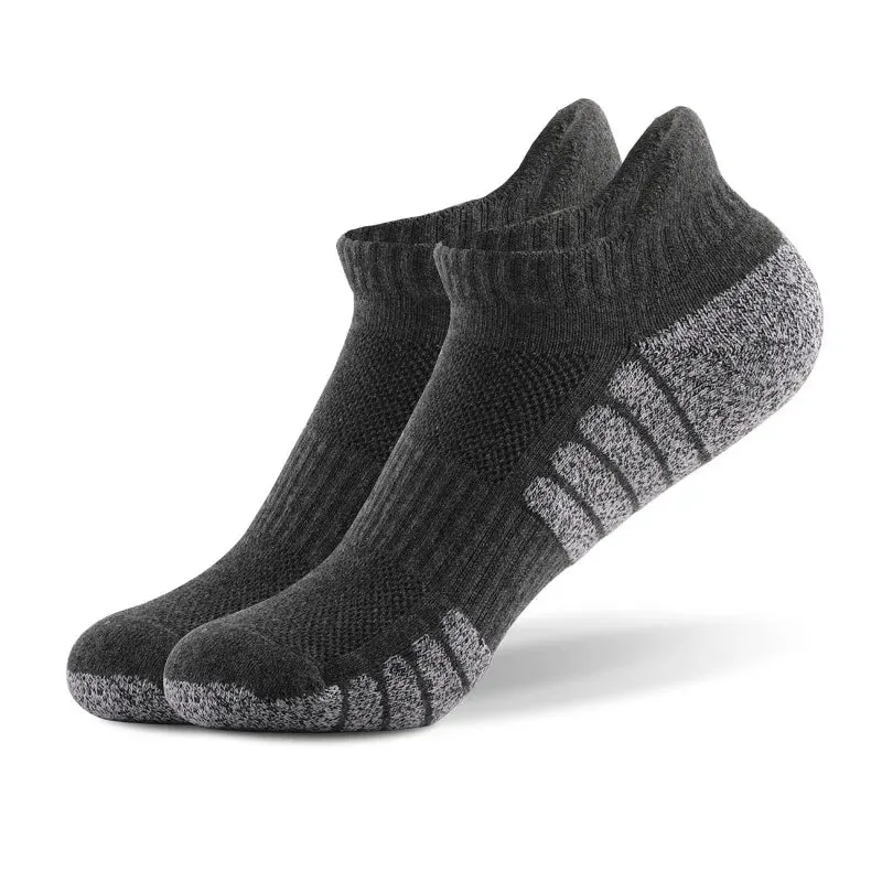 3pairs Thick Low cut Running Socks