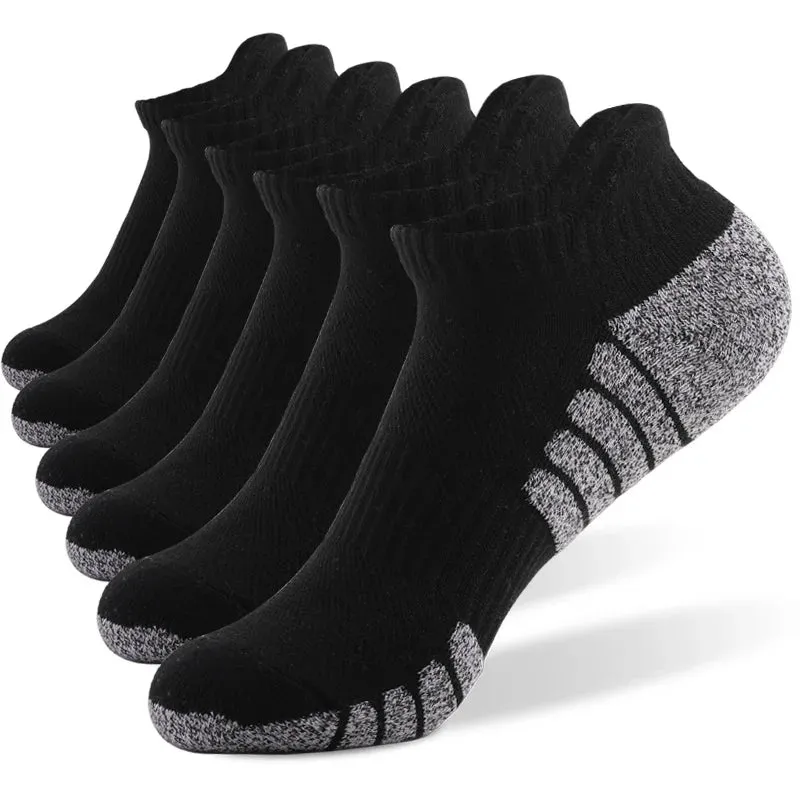 3pairs Thick Low cut Running Socks