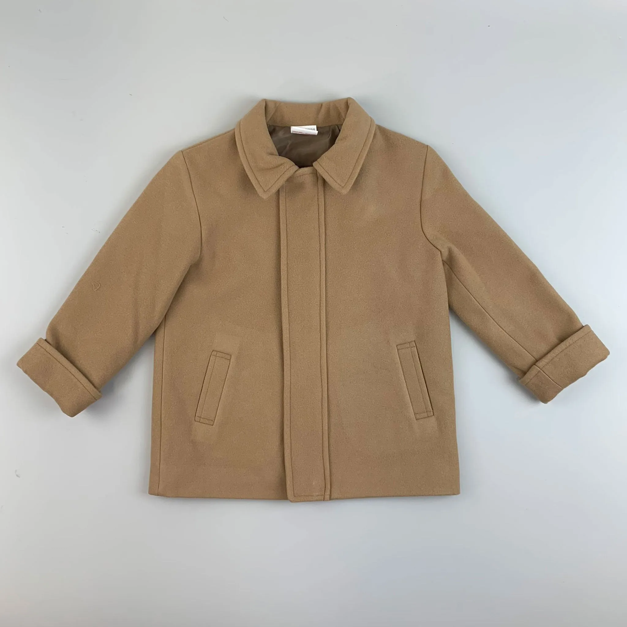 Baby Boys Smart Winter Coat - Beige