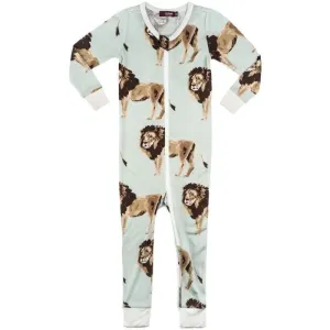 Bamboo Zipper Pajamas by Milkbarn