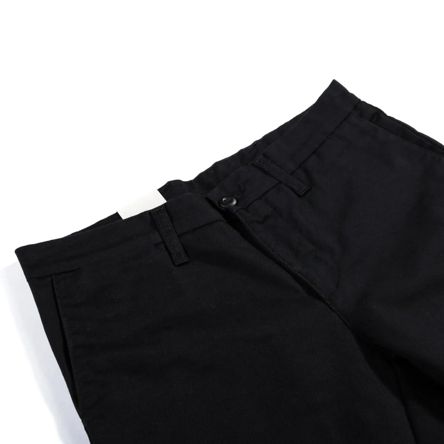 CARHARTT WIP SID PANT 'LAMAR' STRETCH TWILL BLACK