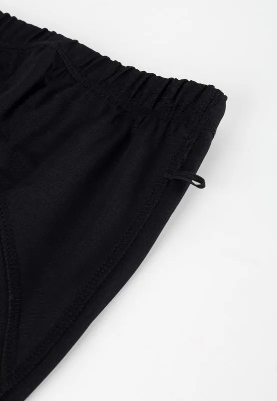 Cathera Capri Active Wear Pants - Black