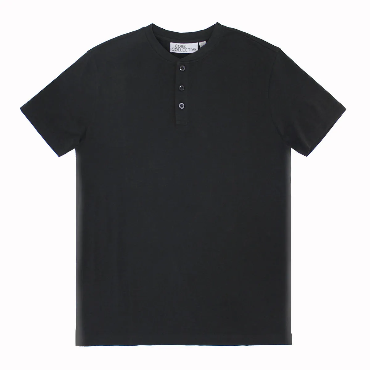 Core Collective Classic Fit Lux SS Henley Tee