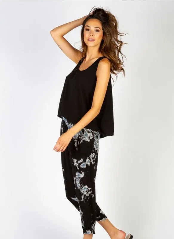 Crop Draped Tank