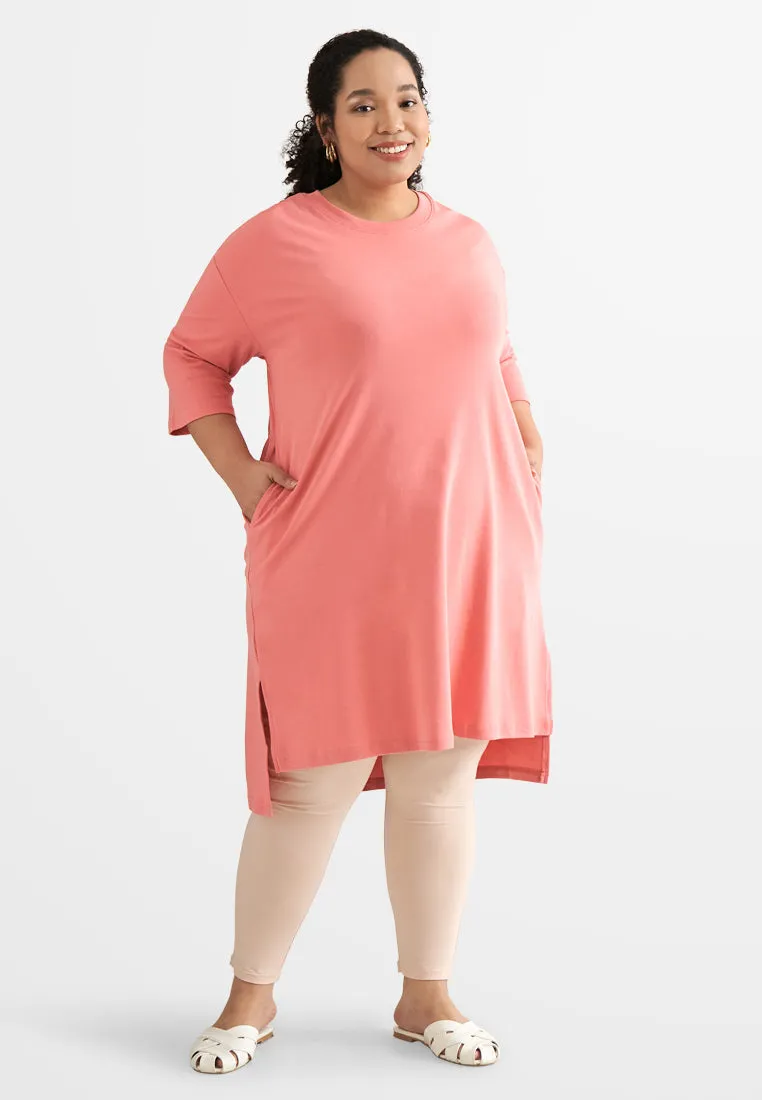 Dionne Minimalist 3/4 Sleeves Dress