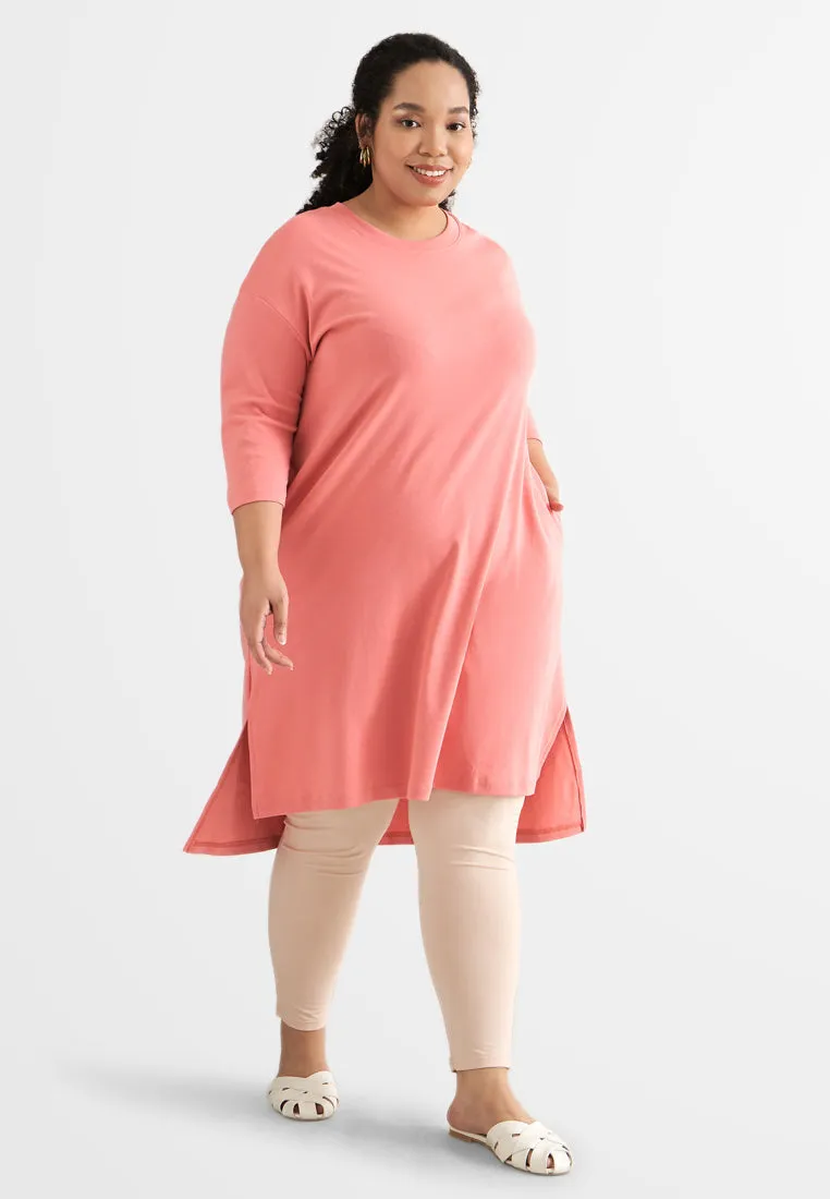 Dionne Minimalist 3/4 Sleeves Dress