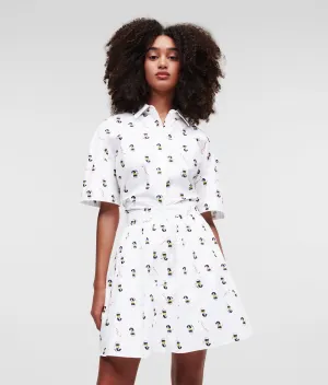 DISNEY X KARL LAGERFELD POPLIN SKIRT