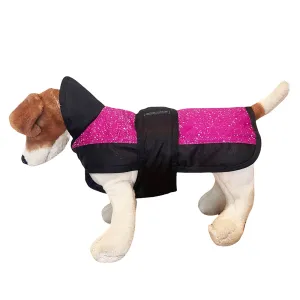 Dog Coat - Reflective Fleck - Pink