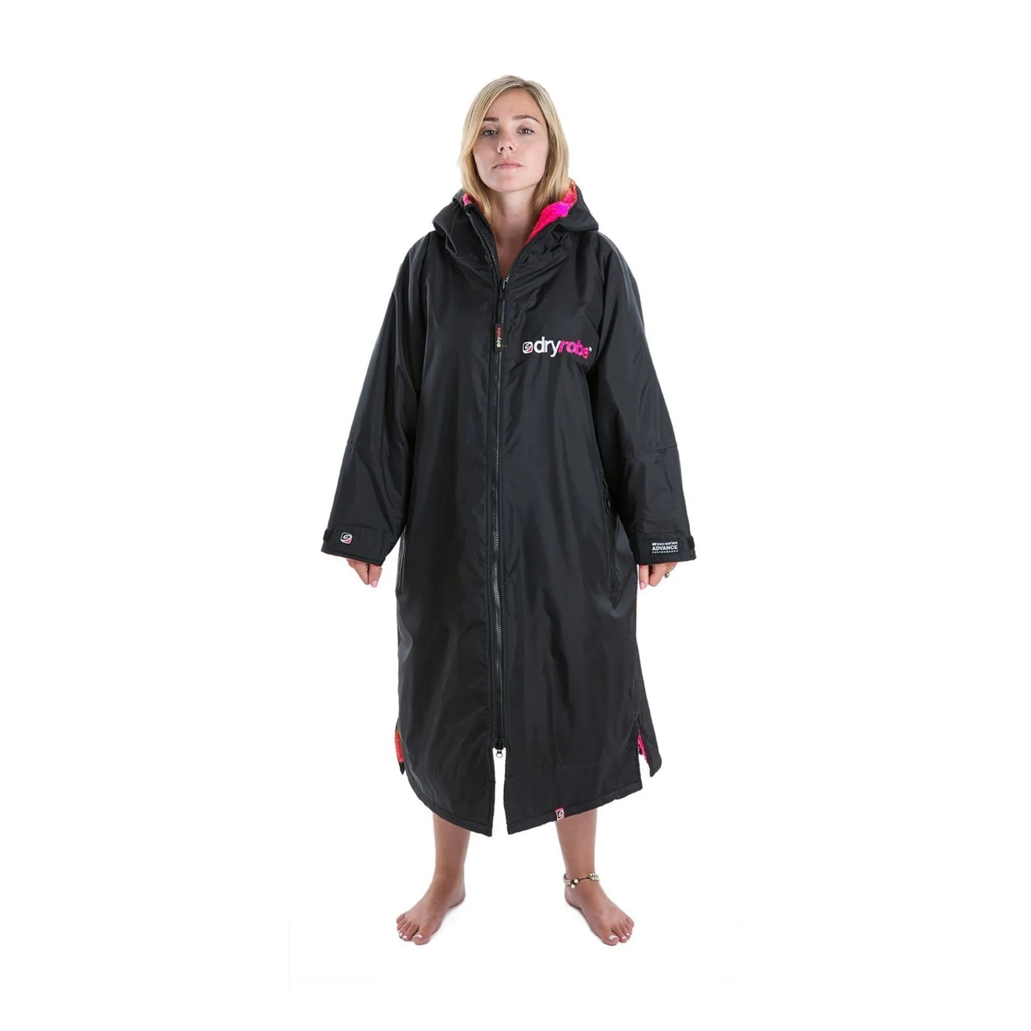 DryRobe® Advance Long Sleeve dryrobe® Black/Pink