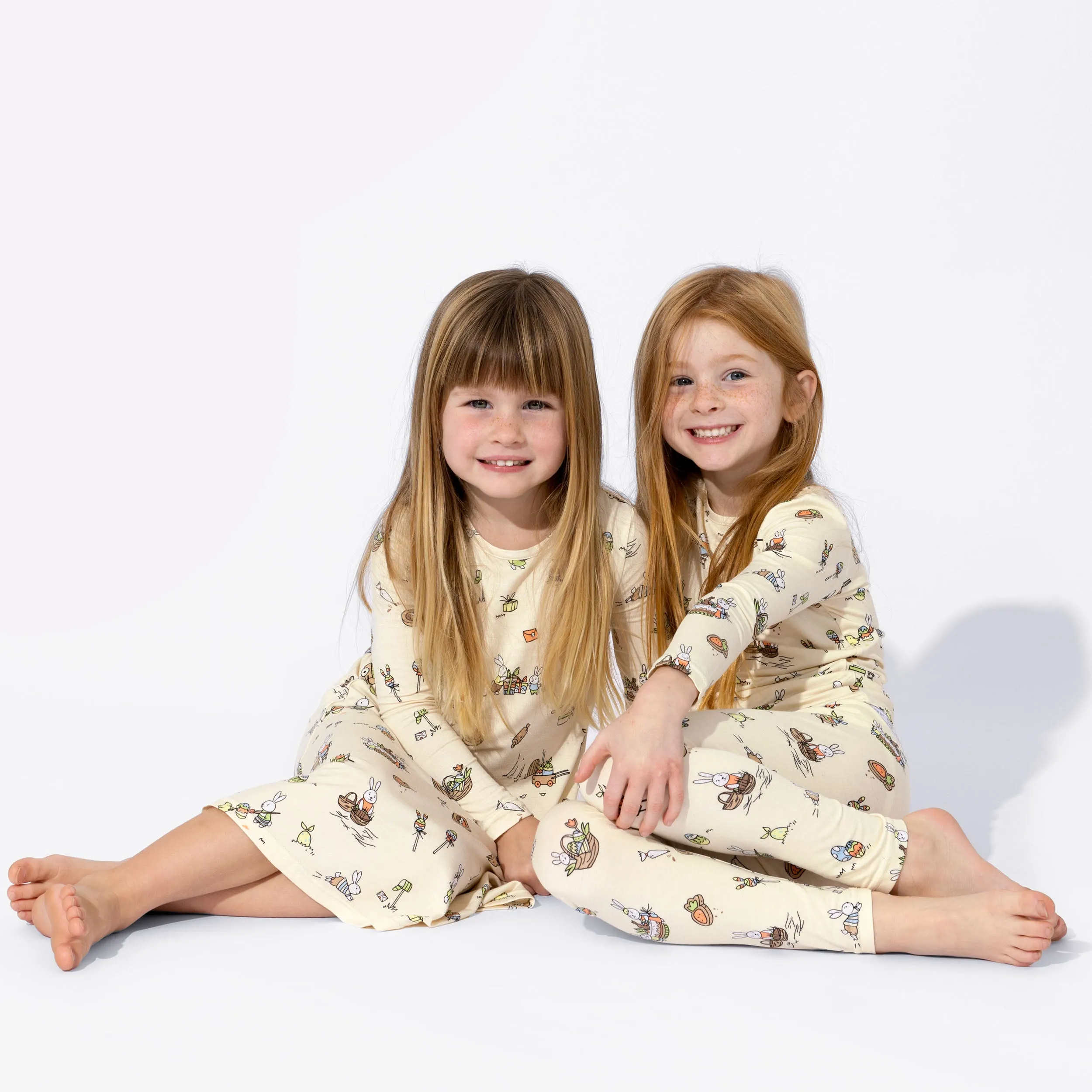 Easter Bunny Workshop Bamboo Kids Pajamas