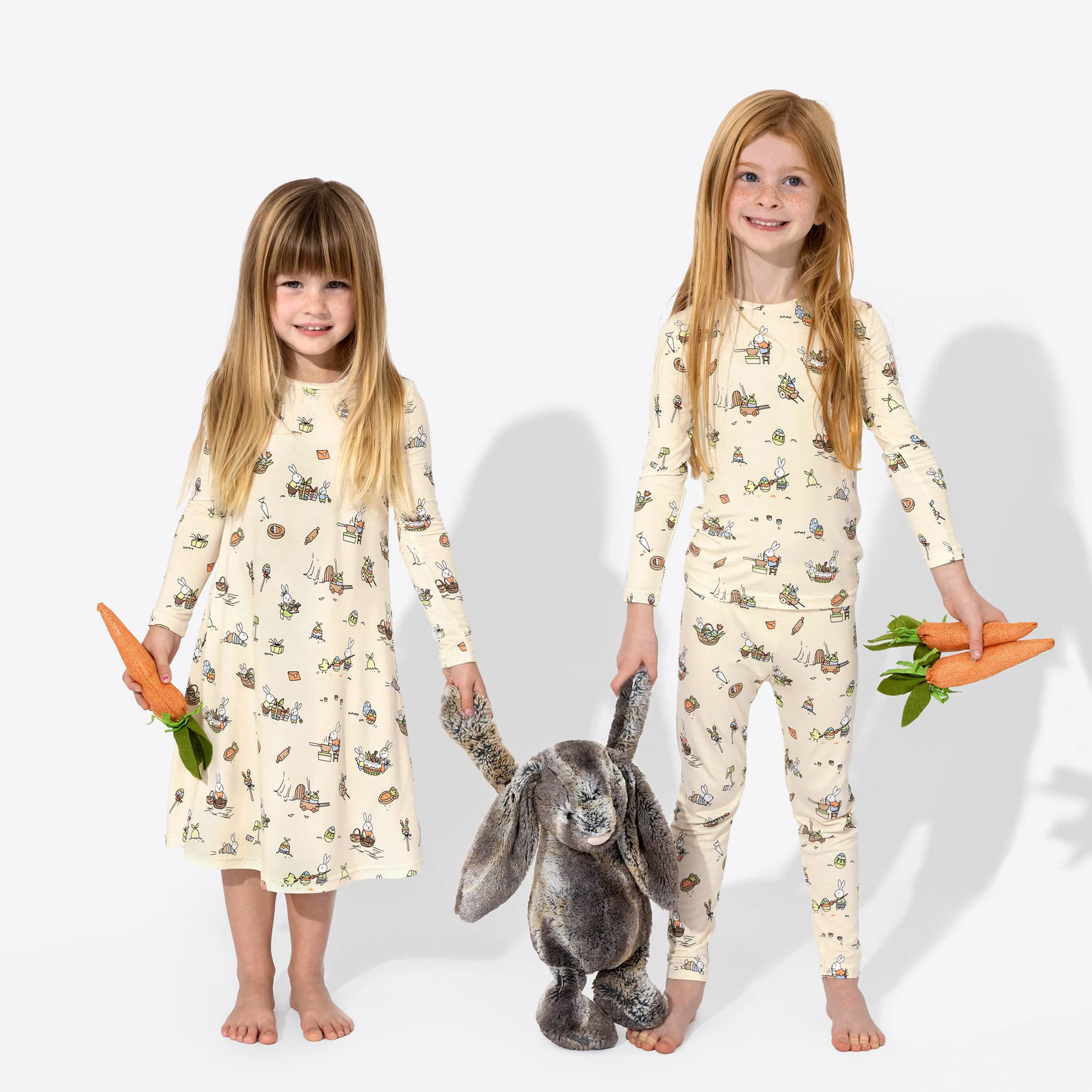 Easter Bunny Workshop Bamboo Kids Pajamas