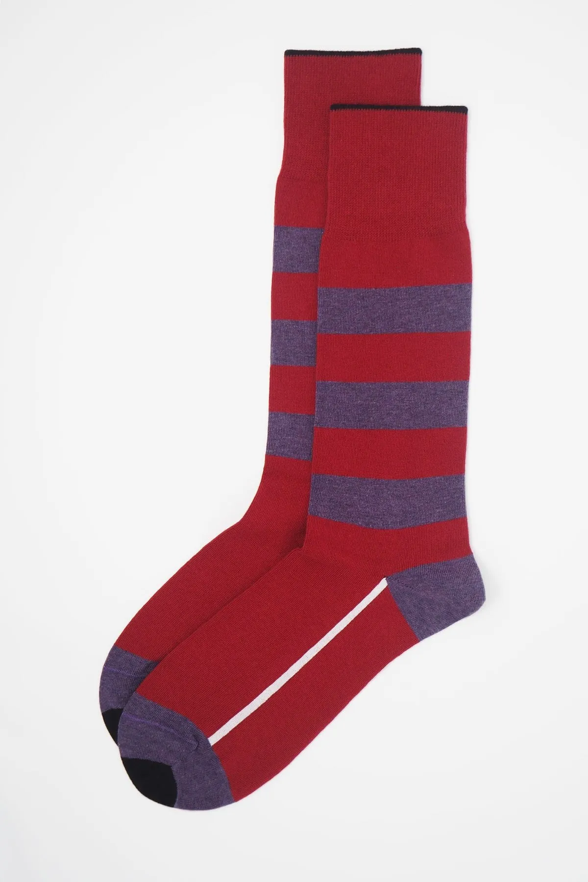 Equilibrium Organic Men's Socks - Red