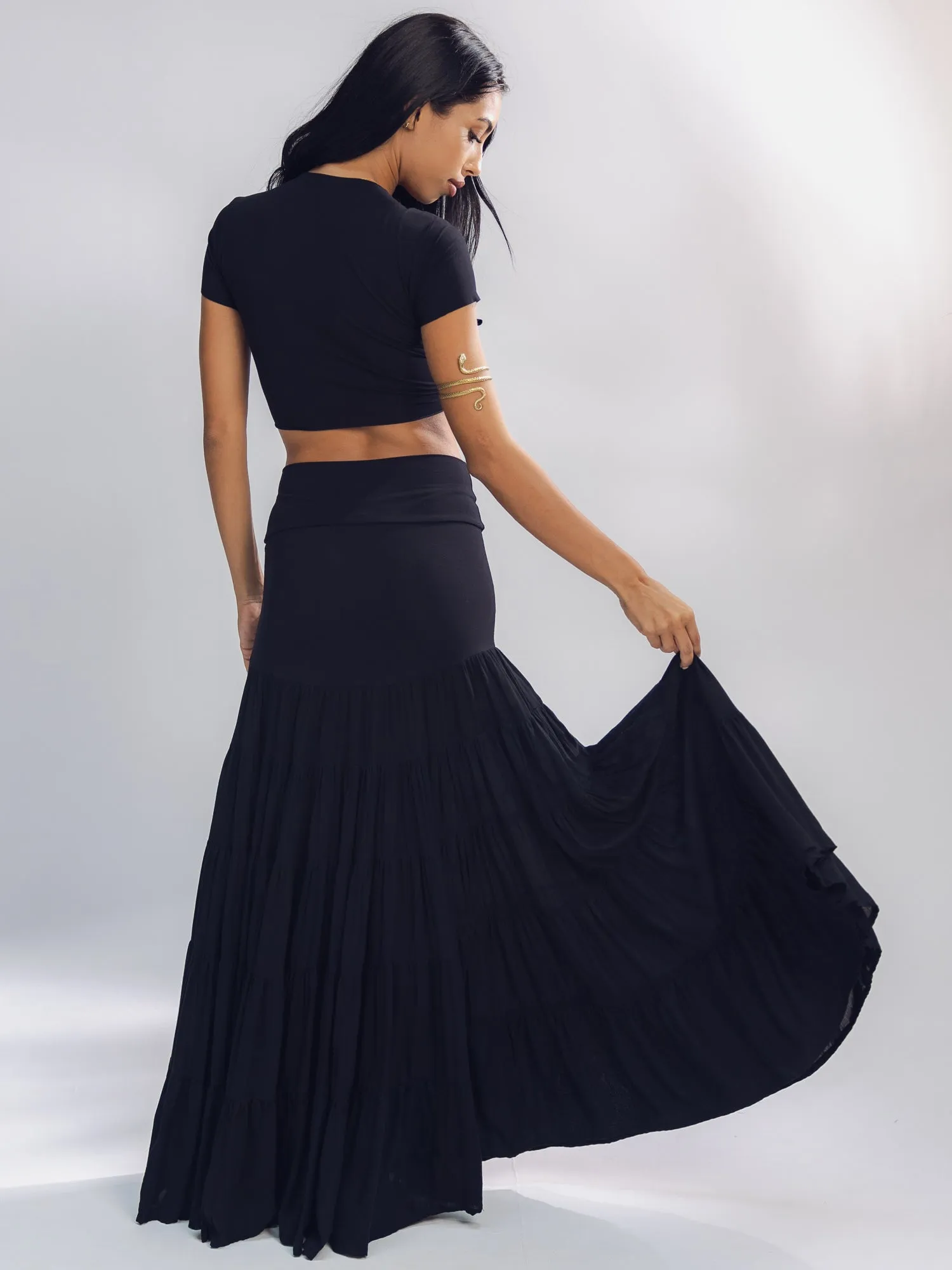 Esme Skirt - Black Onyx