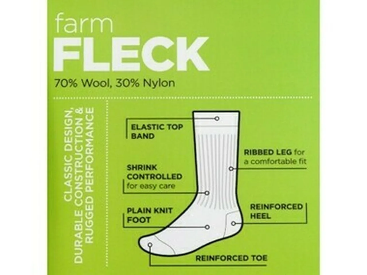 Farm Fleck Wool Socks