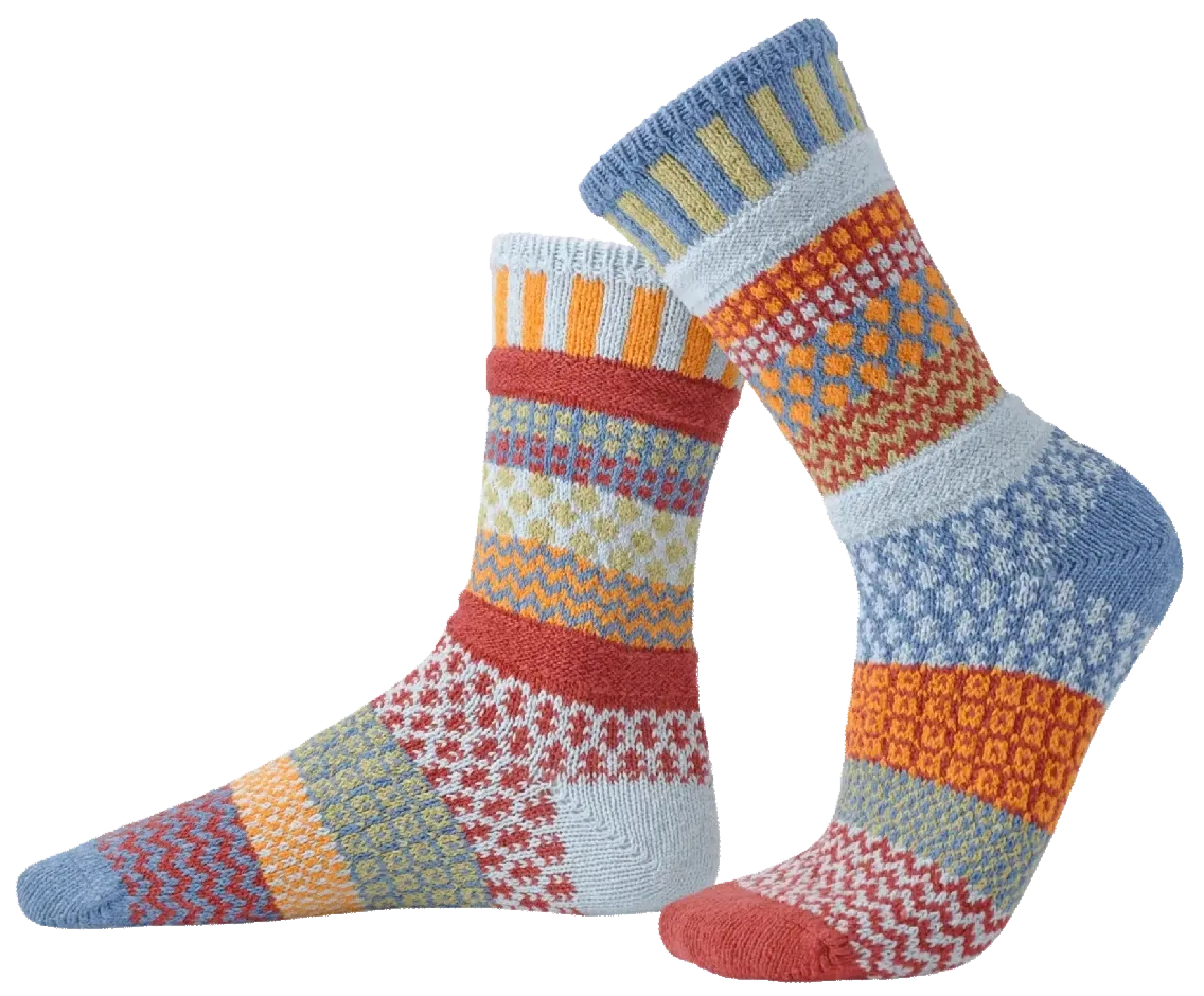 Fig Recycled Cotton Crew Socks