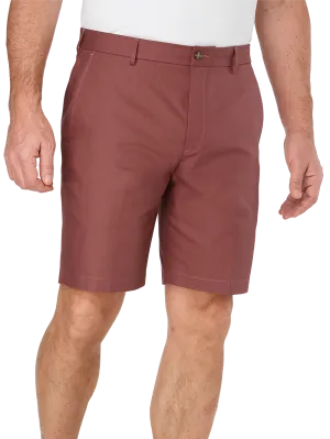 Flat Front Lightweight Impeccable Shorts - Rose