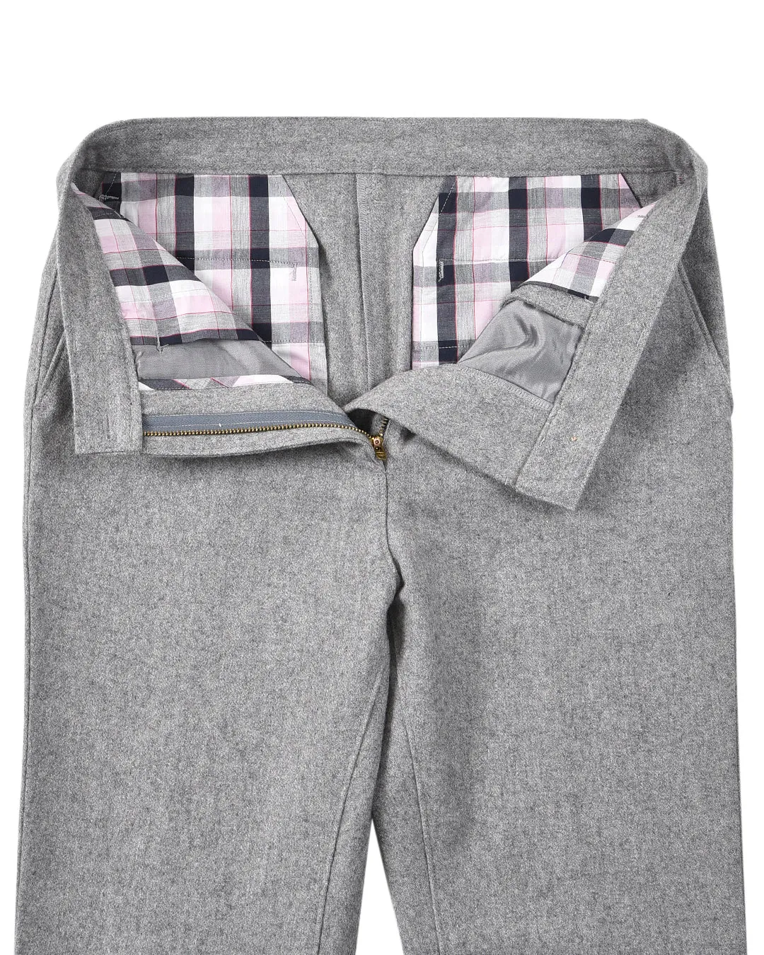 Grey Wool Winter Pant