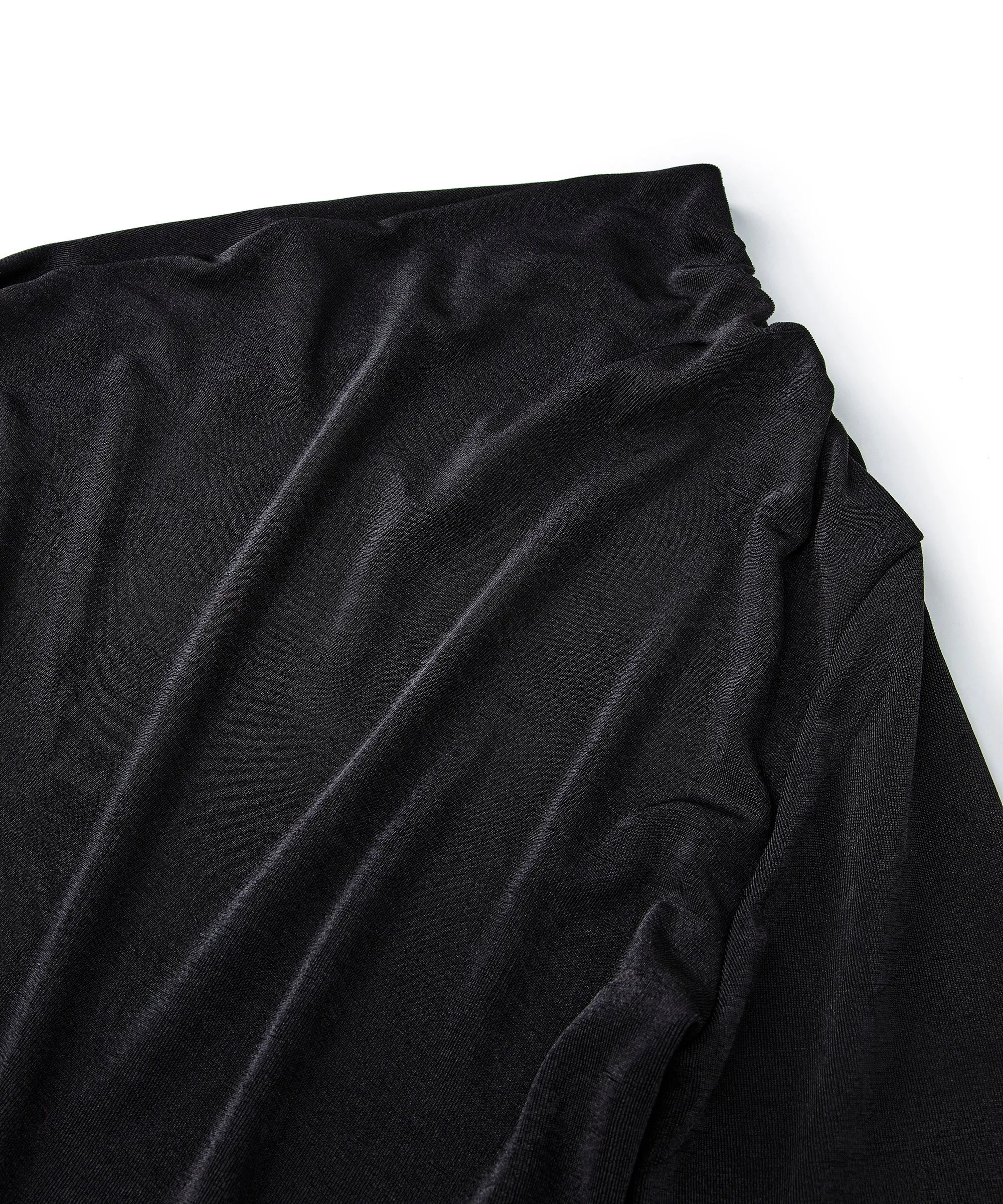 Ipekyol Asymmetrical Sleeve T-Shirt Black