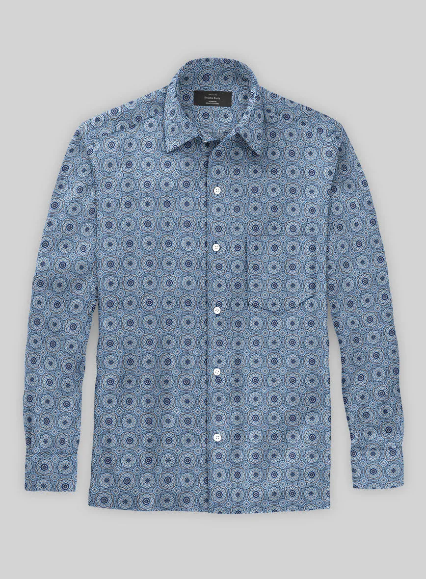 Italian Linen Con Shirt