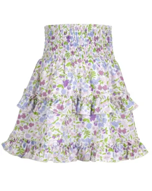 Ivy Skirt- Mulberry Floral