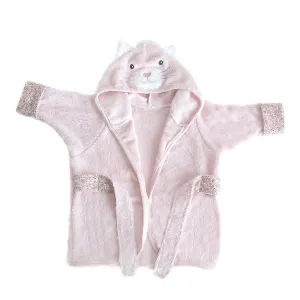 Kitty Bamboo Terry Baby Robe