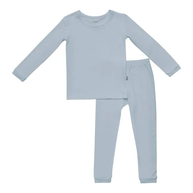 Kyte Baby Long Sleeve Toddler Pajama Set in Fog