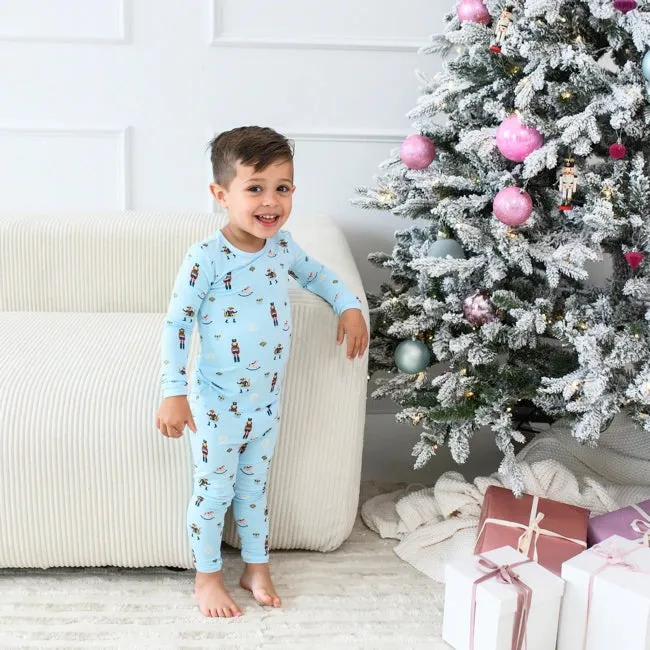 Kyte Baby Printed Long Sleeve Pajamas in Nutcracker