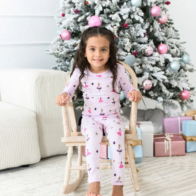 Kyte Baby Printed Long Sleeve Pajamas in Sugar Plum