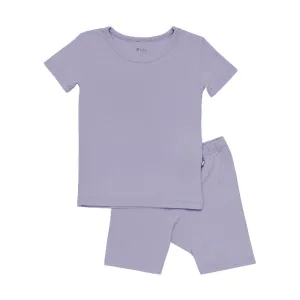 Kyte Baby Short Sleeve Toddler Pajama Set in Taro