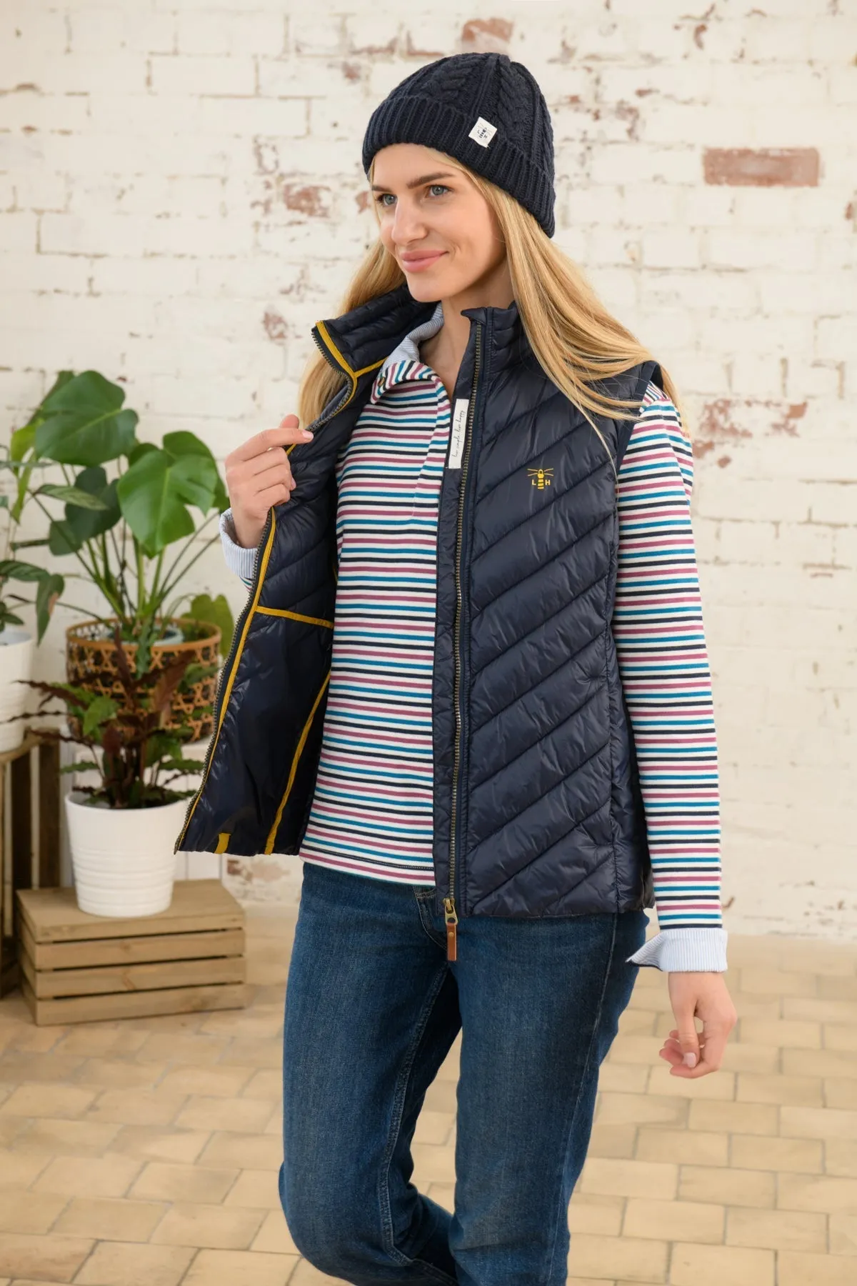 Laurel Gilet - Navy