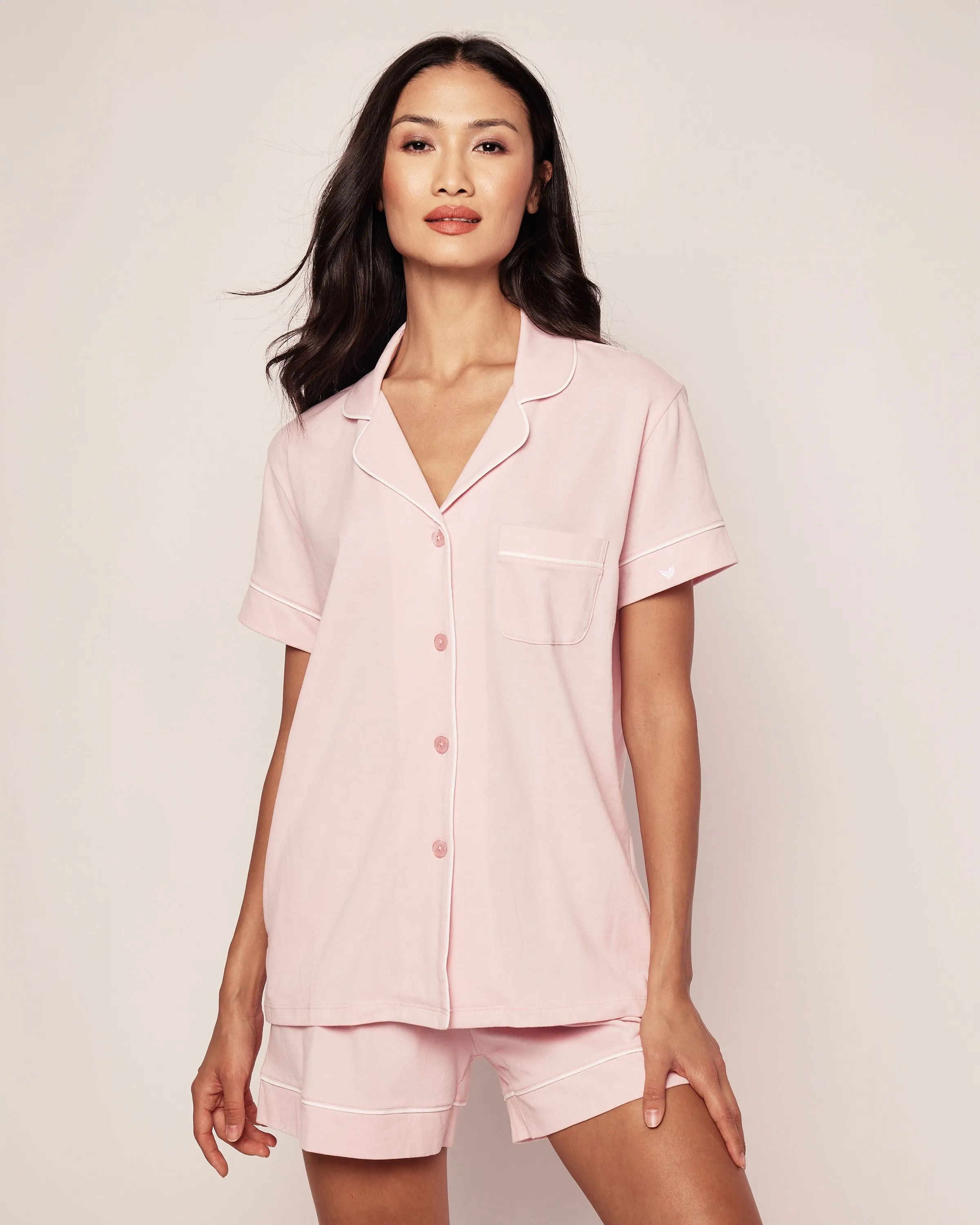 Luxe Pima PJ Short Set