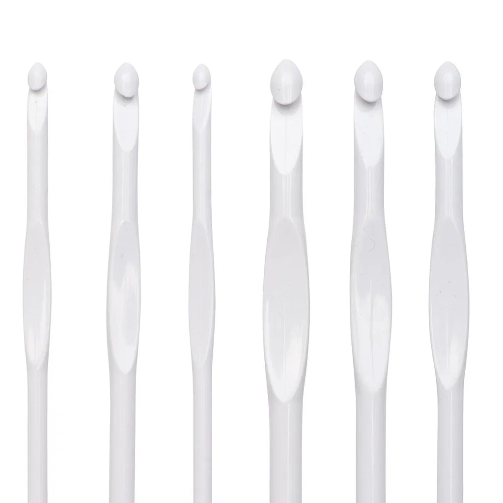 Luxite Plastic Crochet Hooks