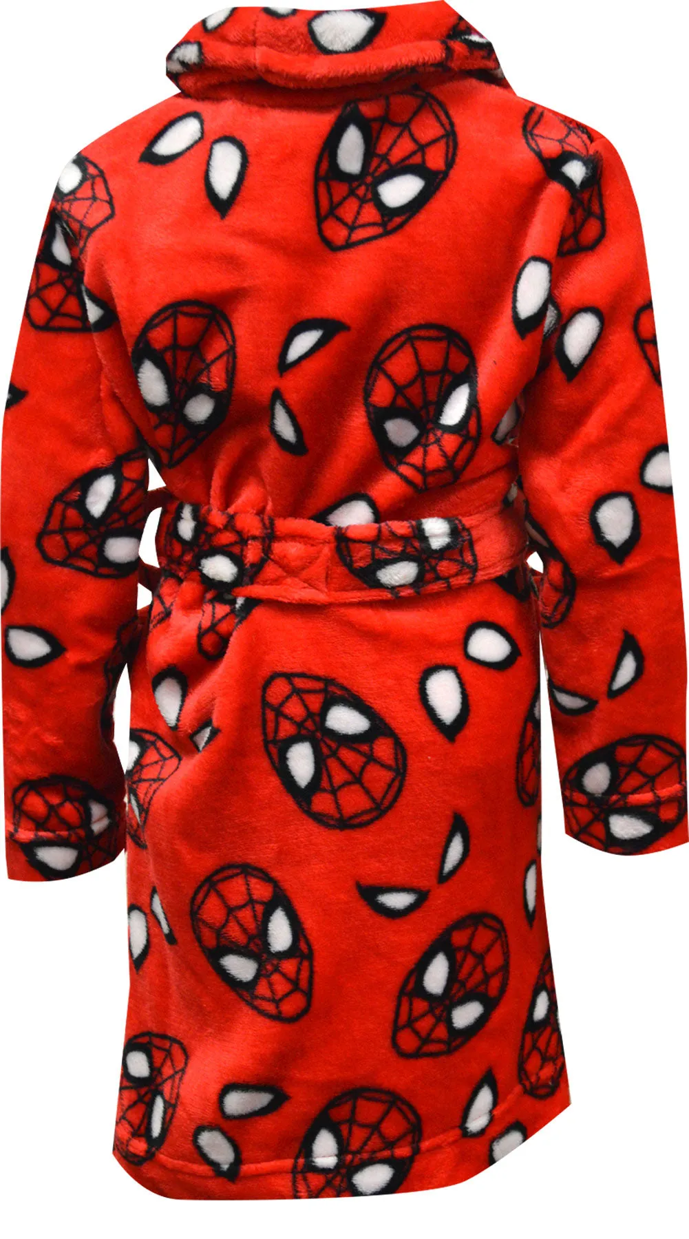 Marvel Comics Spiderman Red Plush Robe