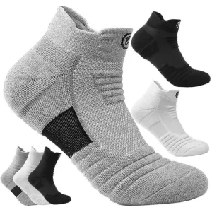 Men Short Socks thick Sweat Sweat-Absorbent Outdoor Sports