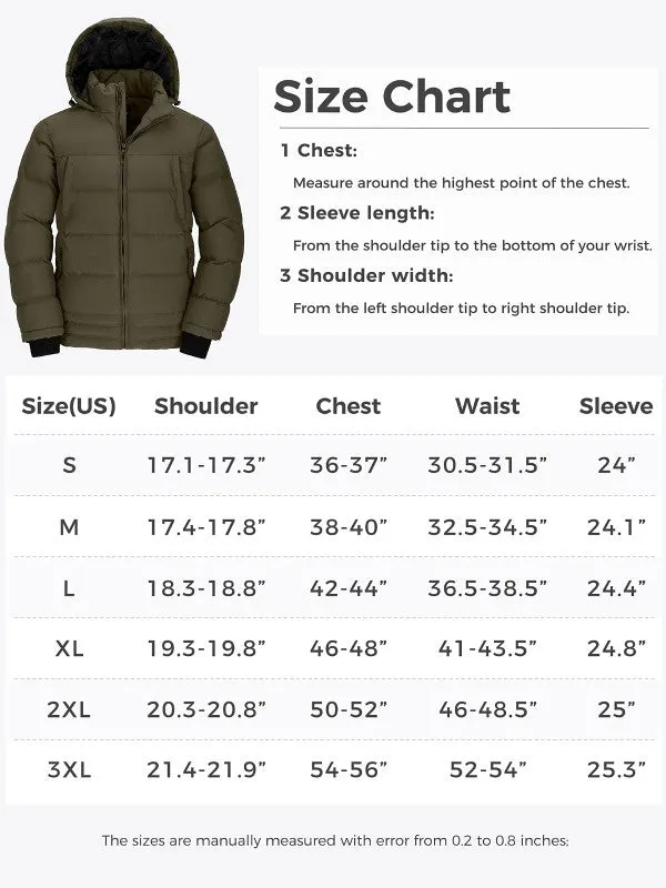 Men's Plus Size Winter Jacket