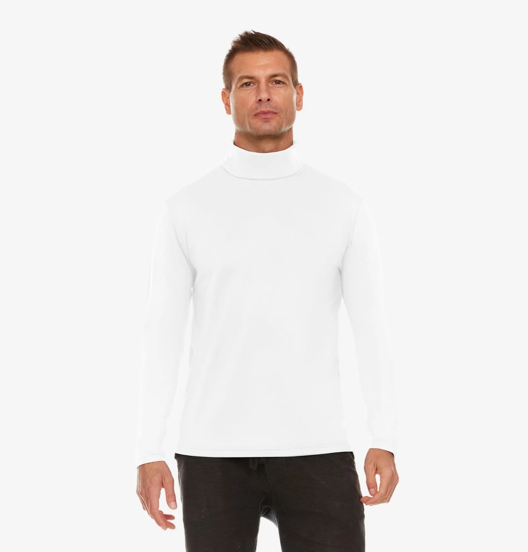 Men's Turtle Neck Thermal Top