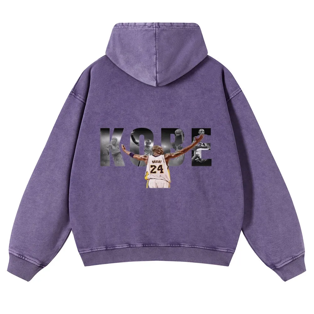 Mens Vintage No. 24 Kobe Hoodies