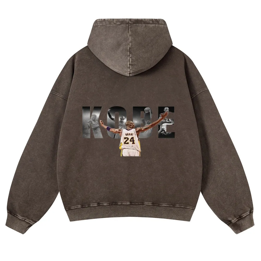 Mens Vintage No. 24 Kobe Hoodies