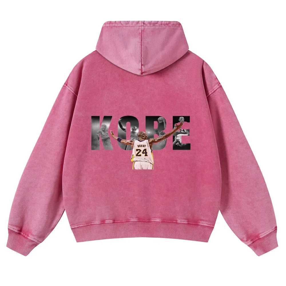 Mens Vintage No. 24 Kobe Hoodies