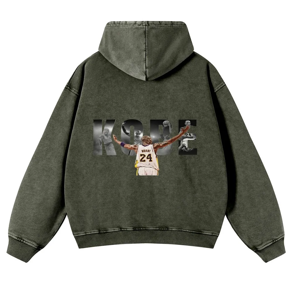 Mens Vintage No. 24 Kobe Hoodies