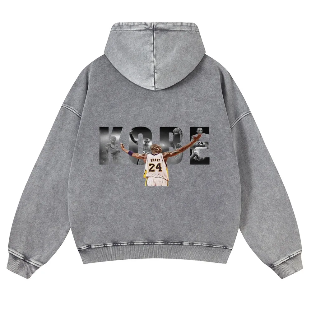 Mens Vintage No. 24 Kobe Hoodies