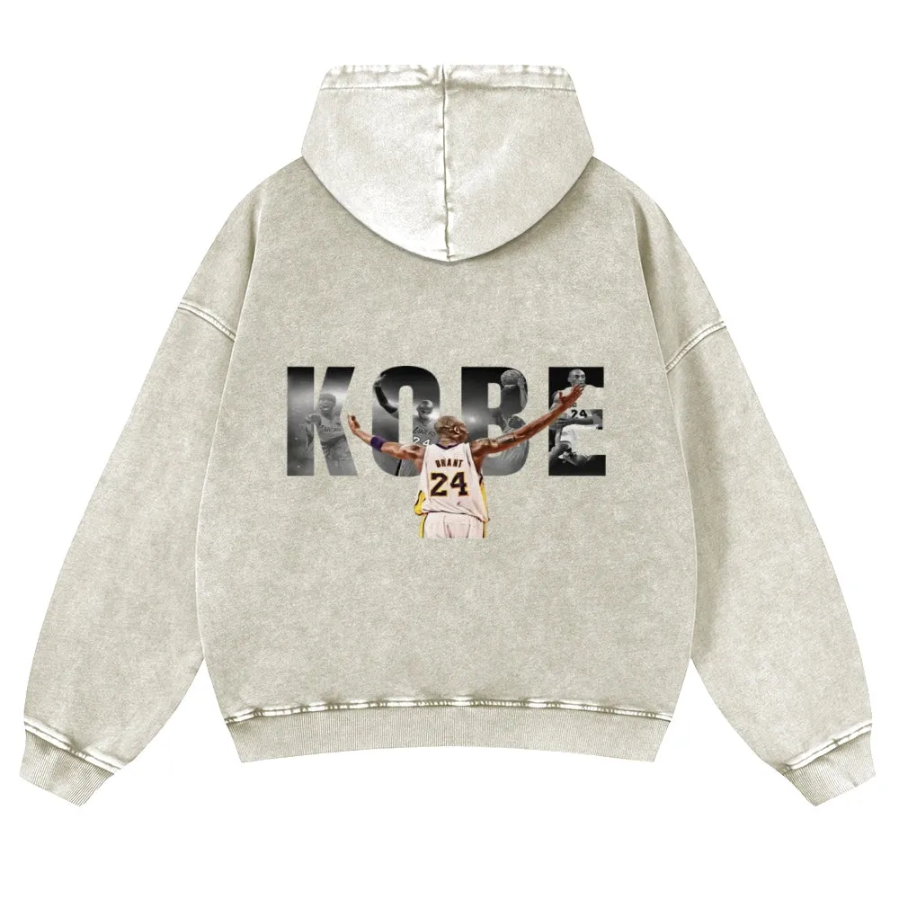 Mens Vintage No. 24 Kobe Hoodies