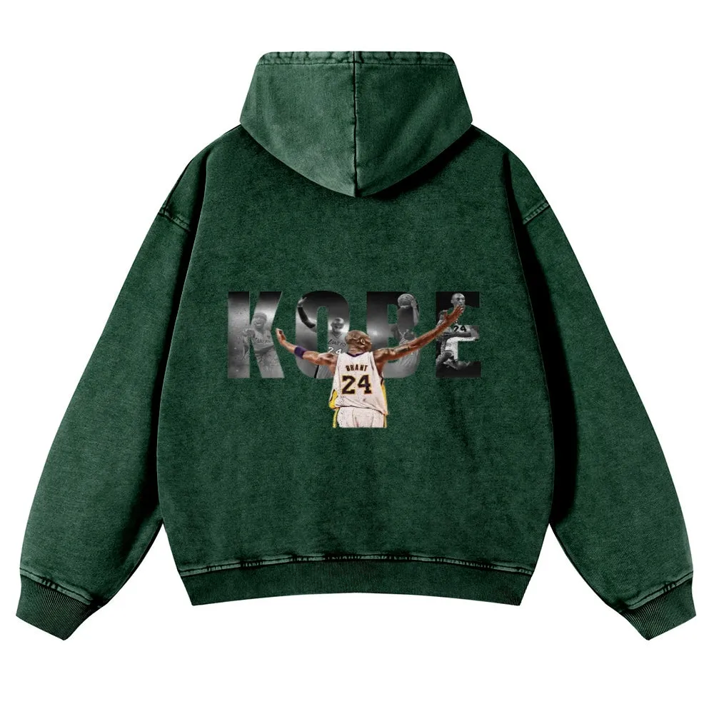 Mens Vintage No. 24 Kobe Hoodies