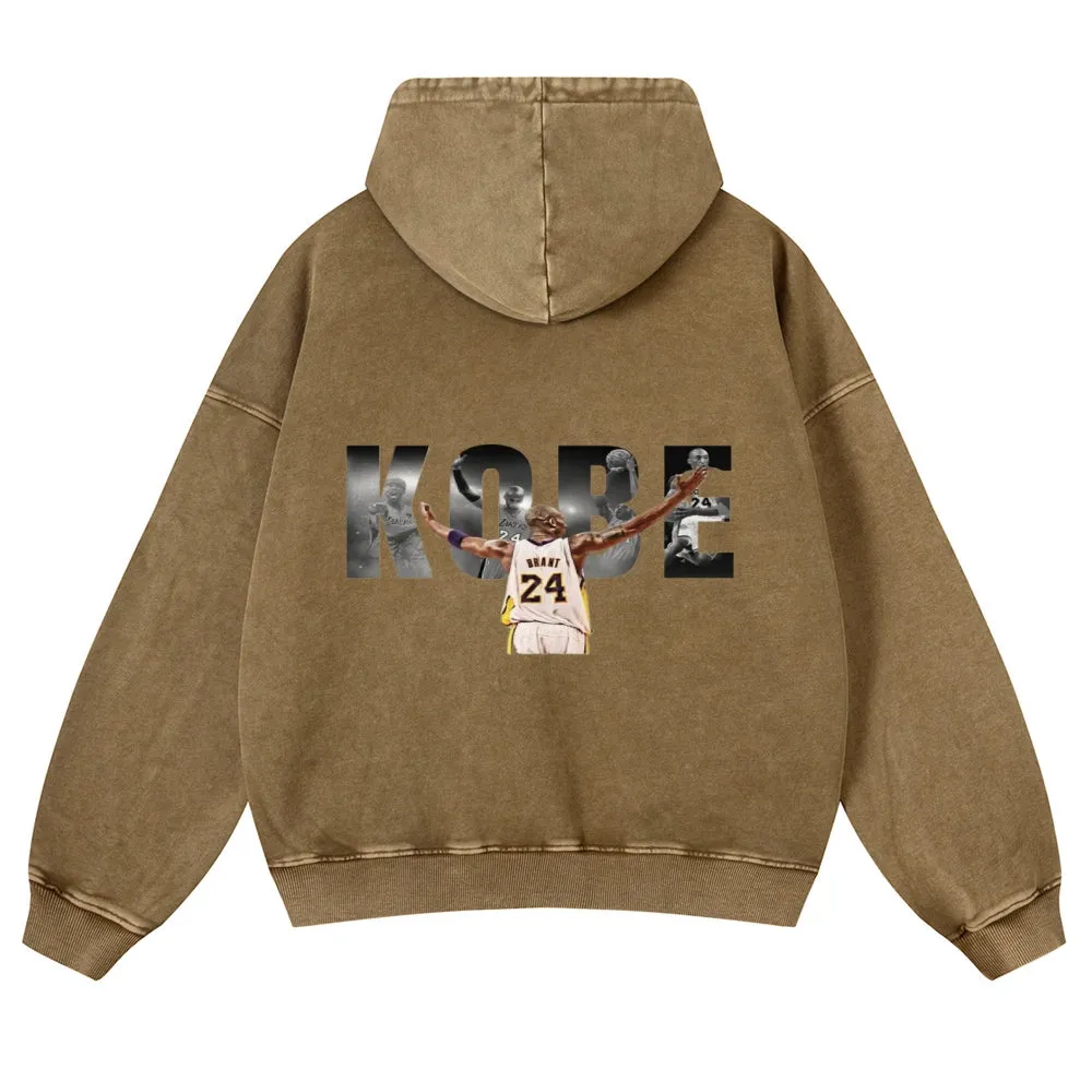 Mens Vintage No. 24 Kobe Hoodies