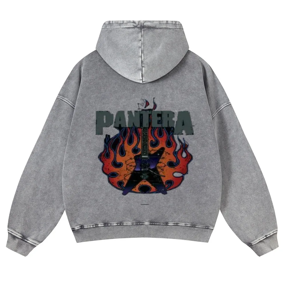 Mens Vintage Pantera Rock Band Hoodies