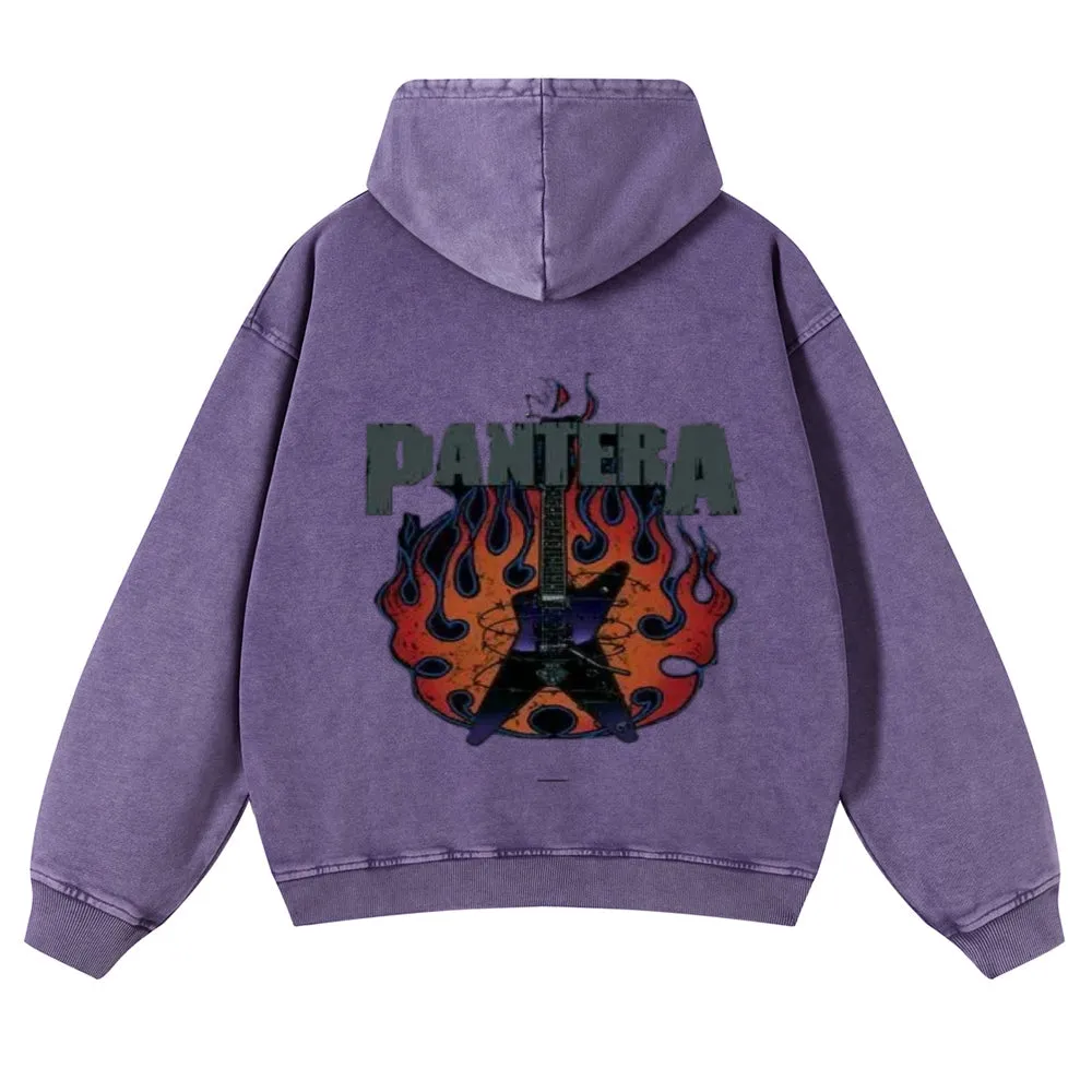 Mens Vintage Pantera Rock Band Hoodies