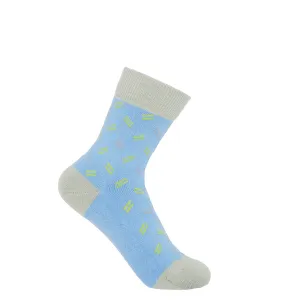 Parallel Women's Socks - Blue