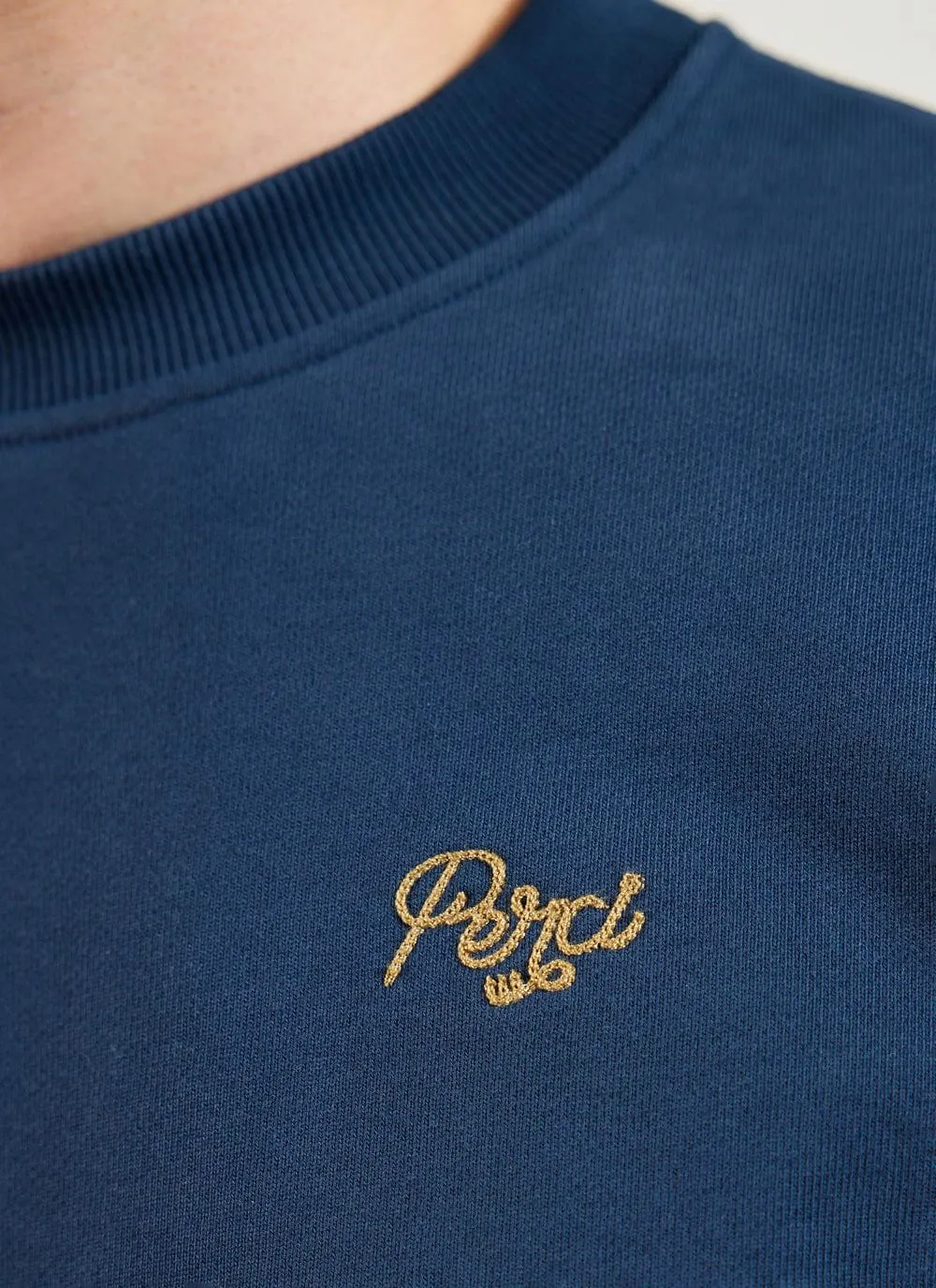 Perci Chainstitch Sweatshirt | Navy