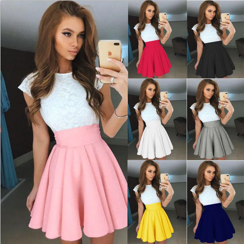 Popular Summer Tutu Trendy Multicolor Skirt FM Skirt